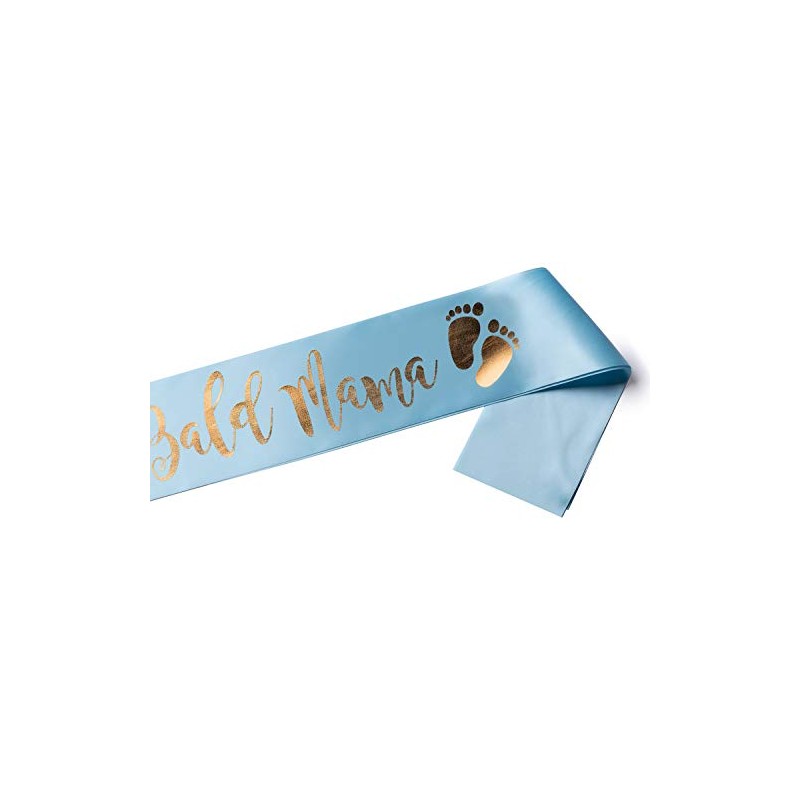 OLILLY Sash for Baby Shower in German - Bald Mama