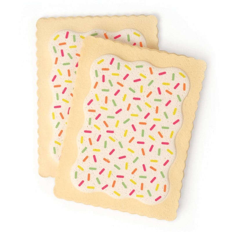 Genuine Fred SLOP TARTS, Set of 4, Compressed Kitchen Sponges,