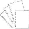 A4 Clear Plastic Punched Pockets Filing Folders Wallets Sleeves Document