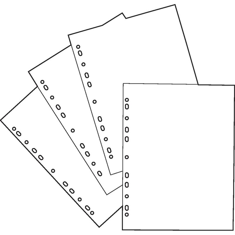 A4 Clear Plastic Punched Pockets Filing Folders Wallets Sleeves Document