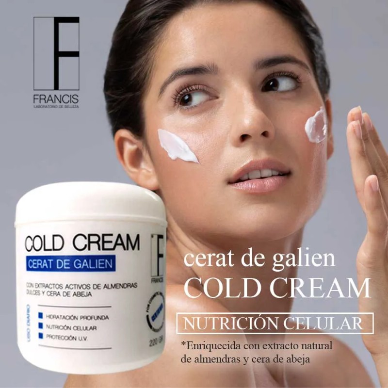 2 Pack Crema Facial Cold Cream De Almendras Y Cera