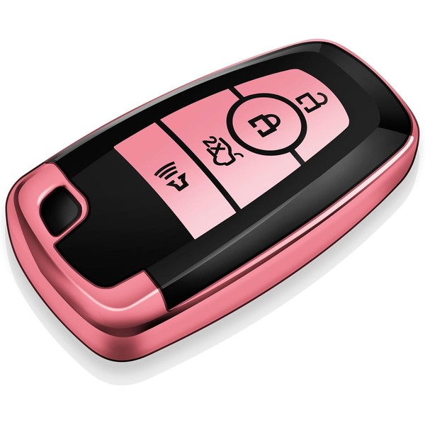 Tukellen for Ford Key Fob Cover Soft TPU Full Protection