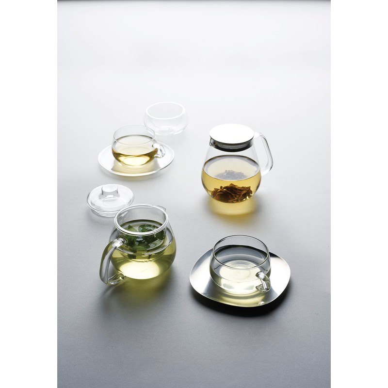 KINTO (キントー) UNITEA One-Touch Teapot 720ml Heat Resistant Glass Gift