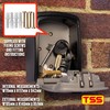TSS Extra Large Wall Mounted Key Safe Lock Box- 4
