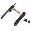 34T Bike Crankset Hollow Integrated Single Speed Round Chainring Aluminium