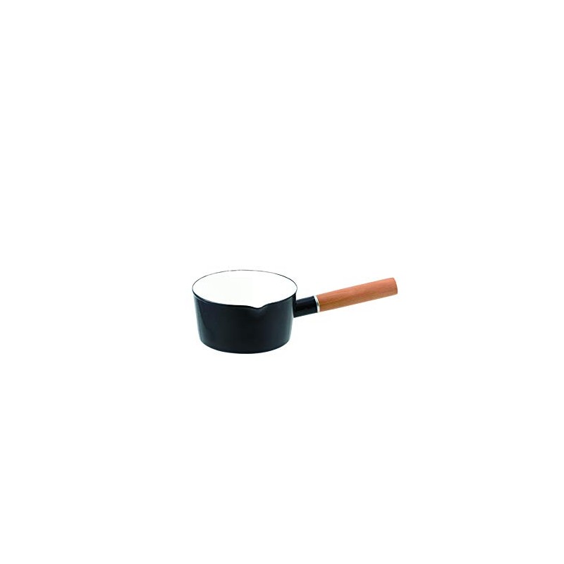 Pearl Metal Presage Enameled Milk Pan, 6.9 inches (15 cm),