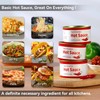 Instant Mushroom Sauce, Chili Paste， Chopped colorful pepper sauce 80g/can,