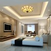 Skyweel 16 Inch Tiffany Style Stained Glass Ceiling Light Fixture
