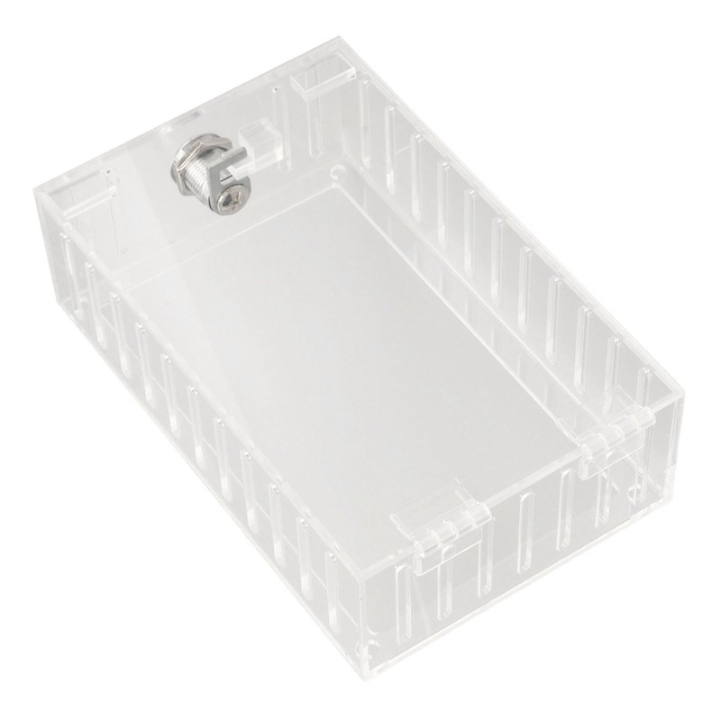 Thermostat Lock Box Universal Large Transparent Thermostat Protective Guard for