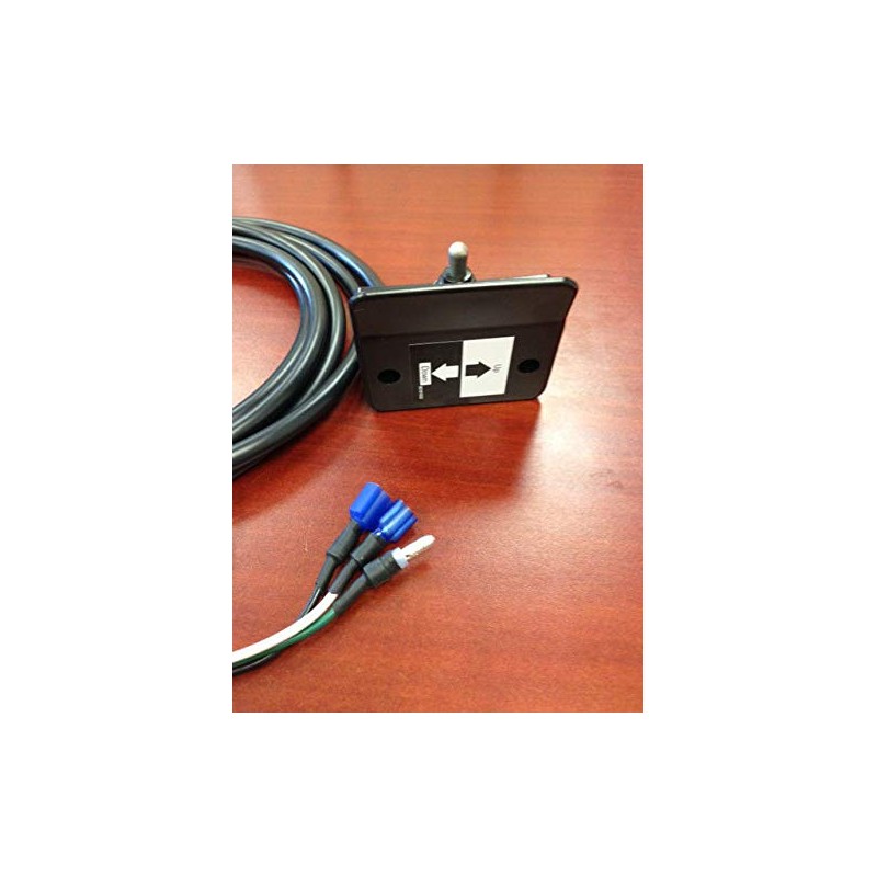 Waltco Liftgate Switch - Push Button, Black, Automatic Operation