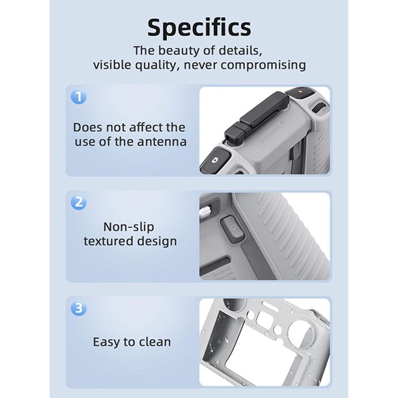 Silicone Cover Case for DJI Air 3 RC 2 Controller