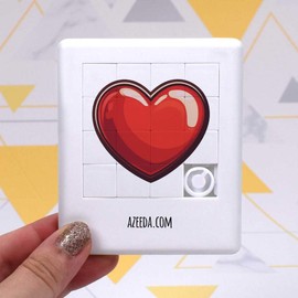 'Valentine's Heart' Sliding Puzzle (PZ00034924)