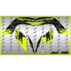 jcd graphics 2022 YAMAHA RAPTOR 700R SE full graphics kit