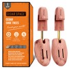 Cedar Space Wooden Shoe Stretcher Tree, 6.5-14 Sizes Cedar Wood