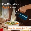 TrendPlain 16oz/470ml Blue Glass Olive Oil Sprayer for Cooking -