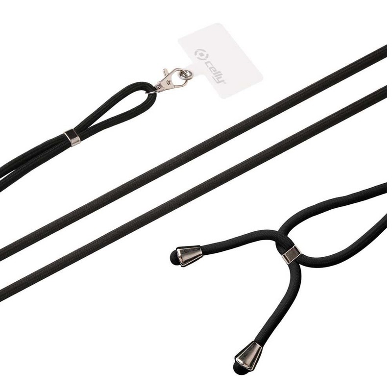 CELLY Lanyard Holder Cover Black