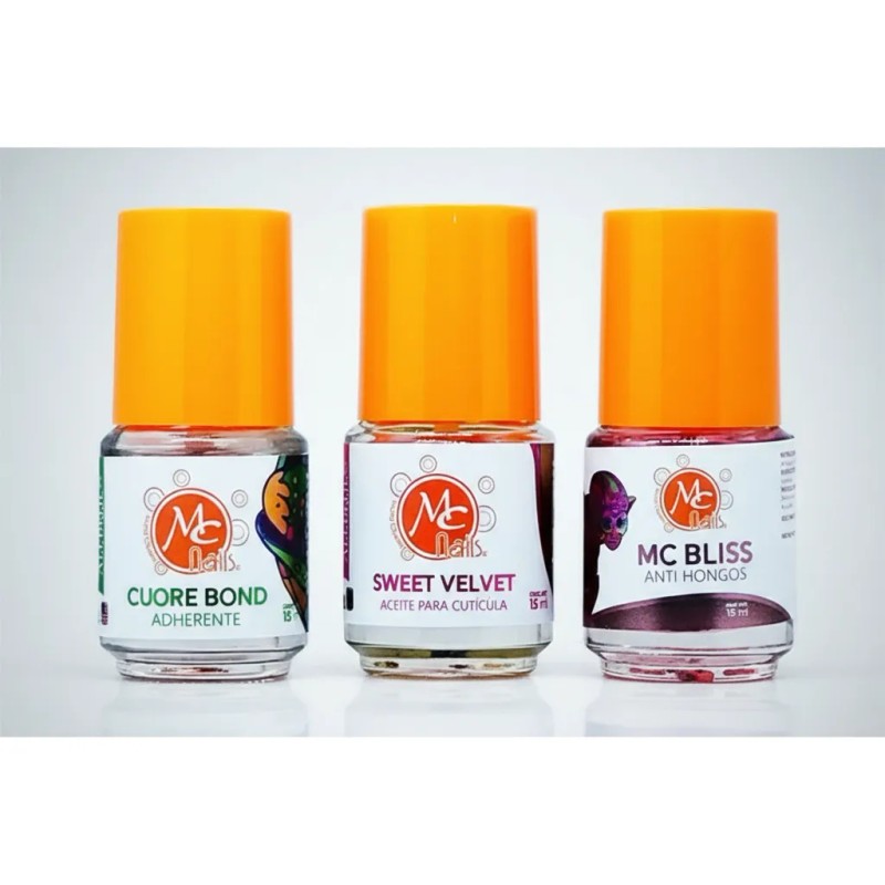Pack 3 Basicos Primer + Nivela Ph + Aceite Cuticula