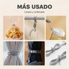 2026 Nuevo Bridas de Silicona, Organizador de Cables Reutilizable para