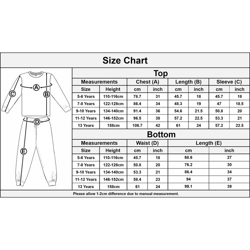 A2Z 4 Kids Childrens Warm Fleece Twosie Hooded Pyjamas -
