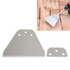 6in Floor Scraper Bit Spring Steel Round Shank 2 Grooves