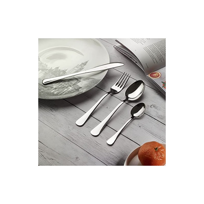 Prima Collection Bellagio Set, 16 Pieces, Stainless Steel, Nickel-Free, Made