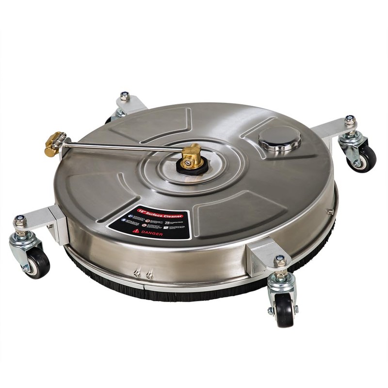ECCPP 18 Inch Pressure Washer Surface Cleaner with 4 Wheels