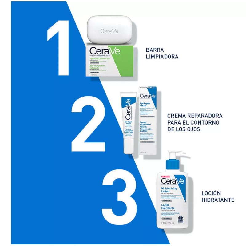 Cerave Locion Hidratante 236ml Para Rostro Cuerpo Con 2 Pzas