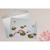 Tanshuqin 10 Pack Flower Envelopes 6.18 x 9.06 Inch Lotus