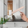 DEOFUXT Shower Squeegee for Glass Doors, Full Silicone Jacketed Squeegee