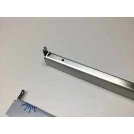 GOTTLIEB PINBALL BACK PLAYFIELD LOCK CHANNEL- NEW STAINLESS STEEL