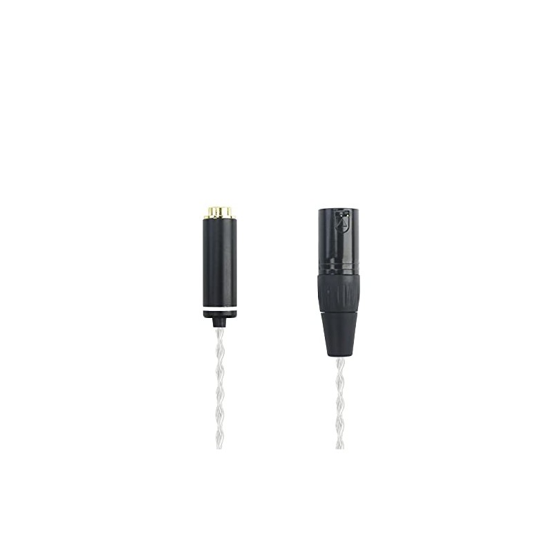 HansnBy 4 Pin XLR Male to 4.4mm Balanced 8 Core