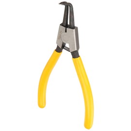 Eacam Snap Ring Pliers TU-175HS Stainless Steel with Curved Pliers, Small Body Portable and Durable Tool for Removing and Loading of Card Springs in the Machine (TU-175SB)