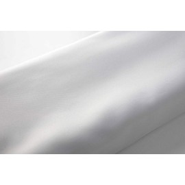 WG WHITE ANTI-BACTERIAL FABRIC SHOWER EXTRA LONG AND EXTRA WIDE AND EXTRA SHORT CURTAIN WITH WEIGHTED HEM - VARIOUS SIZES - MACHINE WASHABLE (240 CM WIDE X 180 CM LONG)