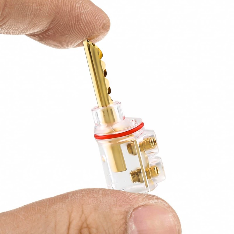 Viborg Audiocrast 4X HiFi Speaker Banana Plug Connectors 4MM BFA