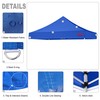 MASTERCANOPY Replacement Pop Up Canopy Top (8x8, Blue)