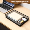 Yummy Sam 2 Pack Metal Mesh Office Desk Drawer Organizer