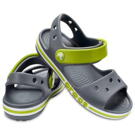 Crocs Bayaband Unisex Children's Sandal K Leisure Flip-Flops, Sportswear, charcoal