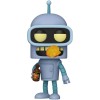 Funko Pop! Vinyl: Futurama - Bender (Glow) (Chase) #1757 w/Premium