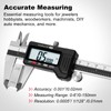 werka Digital Caliper, 0-6” Calipers Measuring Tool, Micrometer Caliper with