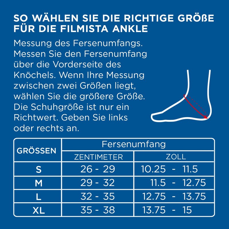 Zamst Filmista ankle right M