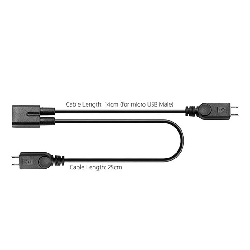 chenyang Micro USB 1 to 2 Y Splitter Cable,Micro USB