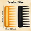 Mabor 2Pcs Mini Wide Tooth Comb, Small Travel Detangling Comb