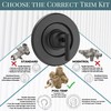 Corla Posi Shower Trim Replacement for Gibson Pressure-Balancing Modern One