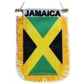 Jamaica - Window Hanging Flag