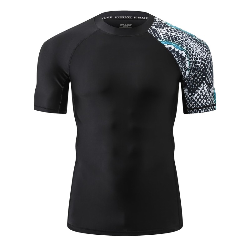HUGE SPORTS Men's Splice UV Sun Protection UPF 50+ Skins