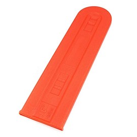 TopHomer 12" / 16" / 20" Chainsaw Bar Protective Cover Scabbard Protector, 40 * 11cm Orange Chainsaw Bar Cover Protector Chain Guard Case