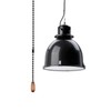 Dotlite Black Ceiling Fan Pull Chain, 120" Extra Long Rust