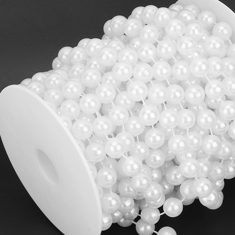 12 mm Imitation Pearl 10 m Connecting Beads Curtain Home
