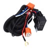H4 Negative Headlight Relay Conversion Harness High Stability for H6054
