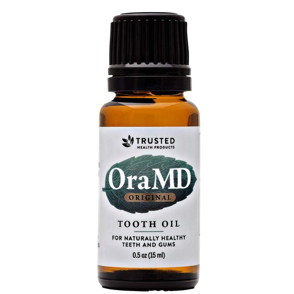 OraMD Original Tooth Oil (1) - Natural Oral Care Solutions - Original Tooth Oil with Essential Oils - Organic Toothpaste & Mouthwash Alternative
